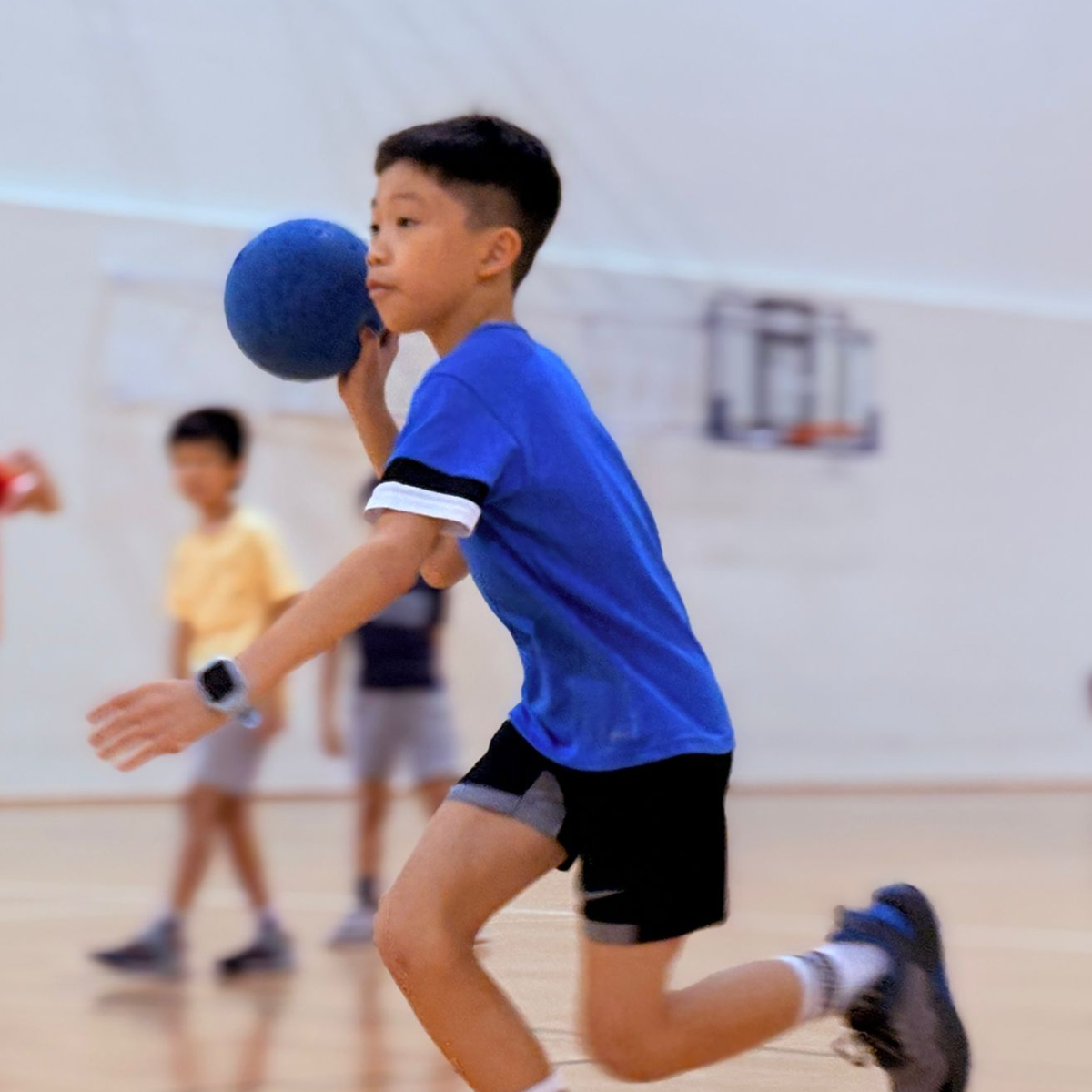 Children playing at the OCBC Arena Multi-Activity camp