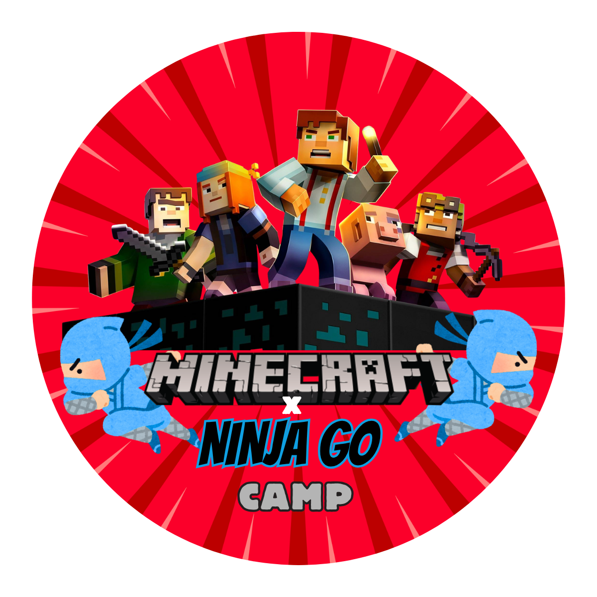 Minecraft x Ninja Go Camp