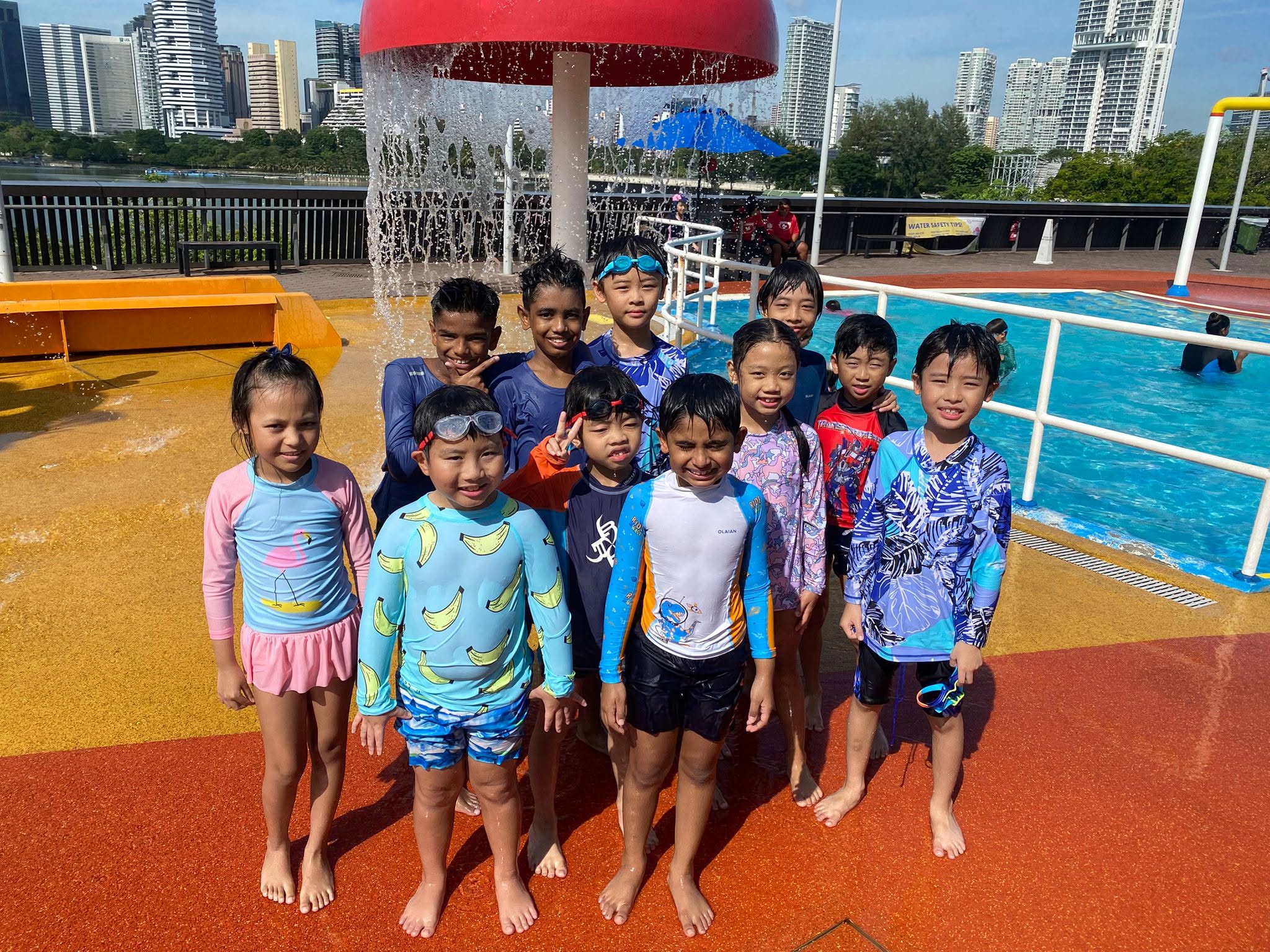 Children at a ProActiv Sports Multi-Activity camp at OCBC Arena Singapore Sports Hub