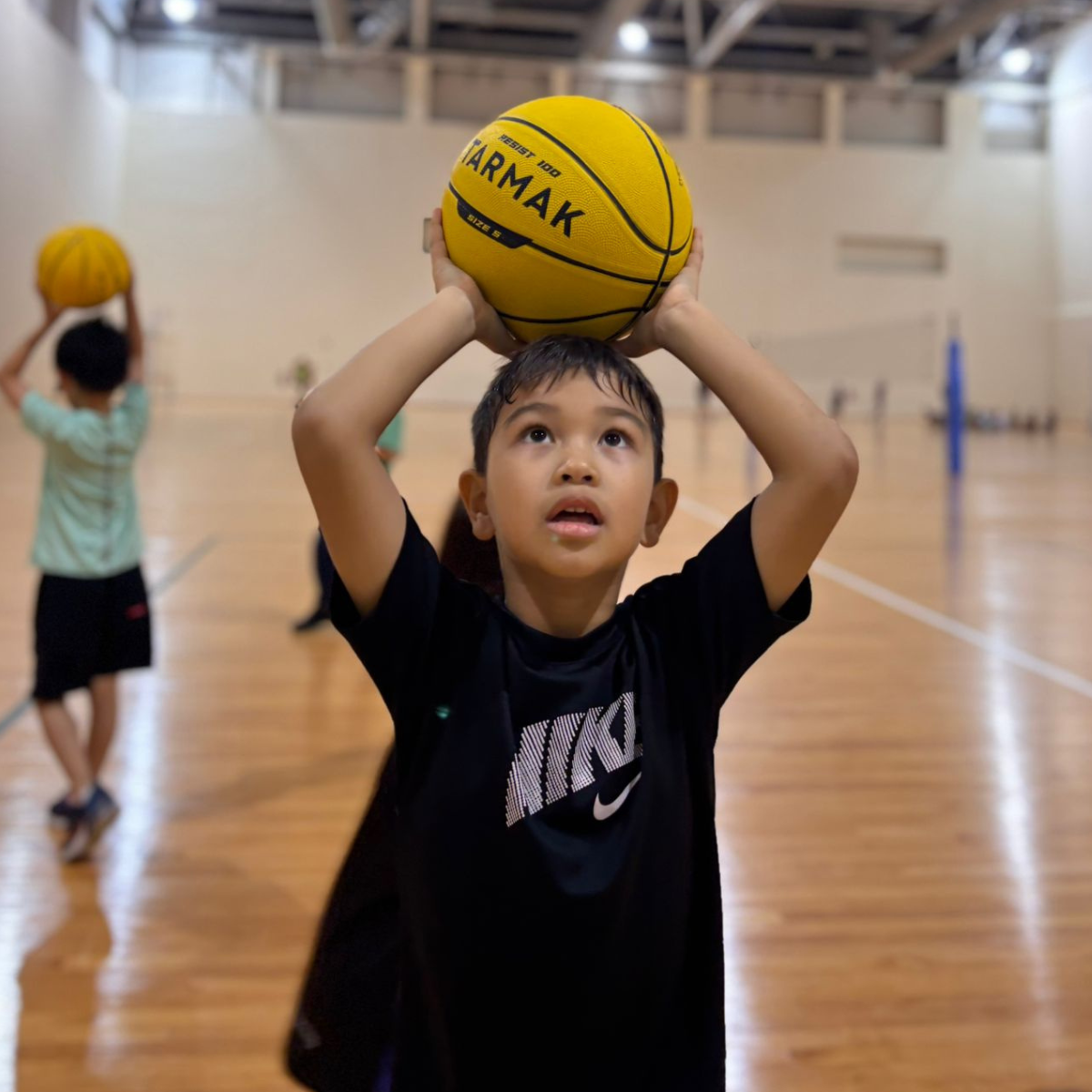 Sports activities at OCBC Arena Singapore Sports Hub camp