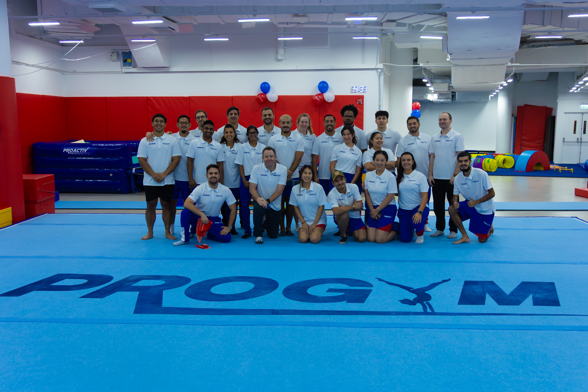 ProActiv Sports Hong Kong coaching team at ProGym