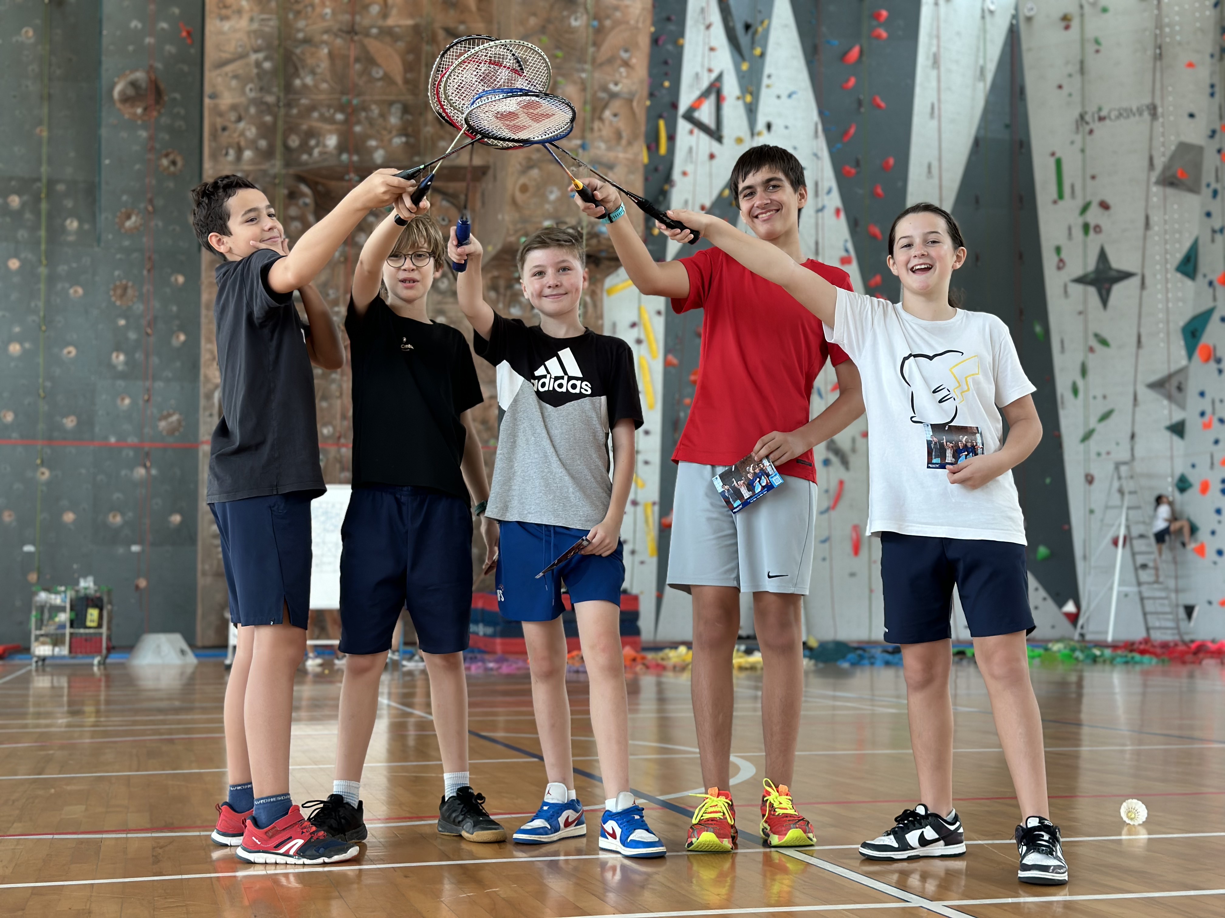 Group of campers at International French School Singapore
