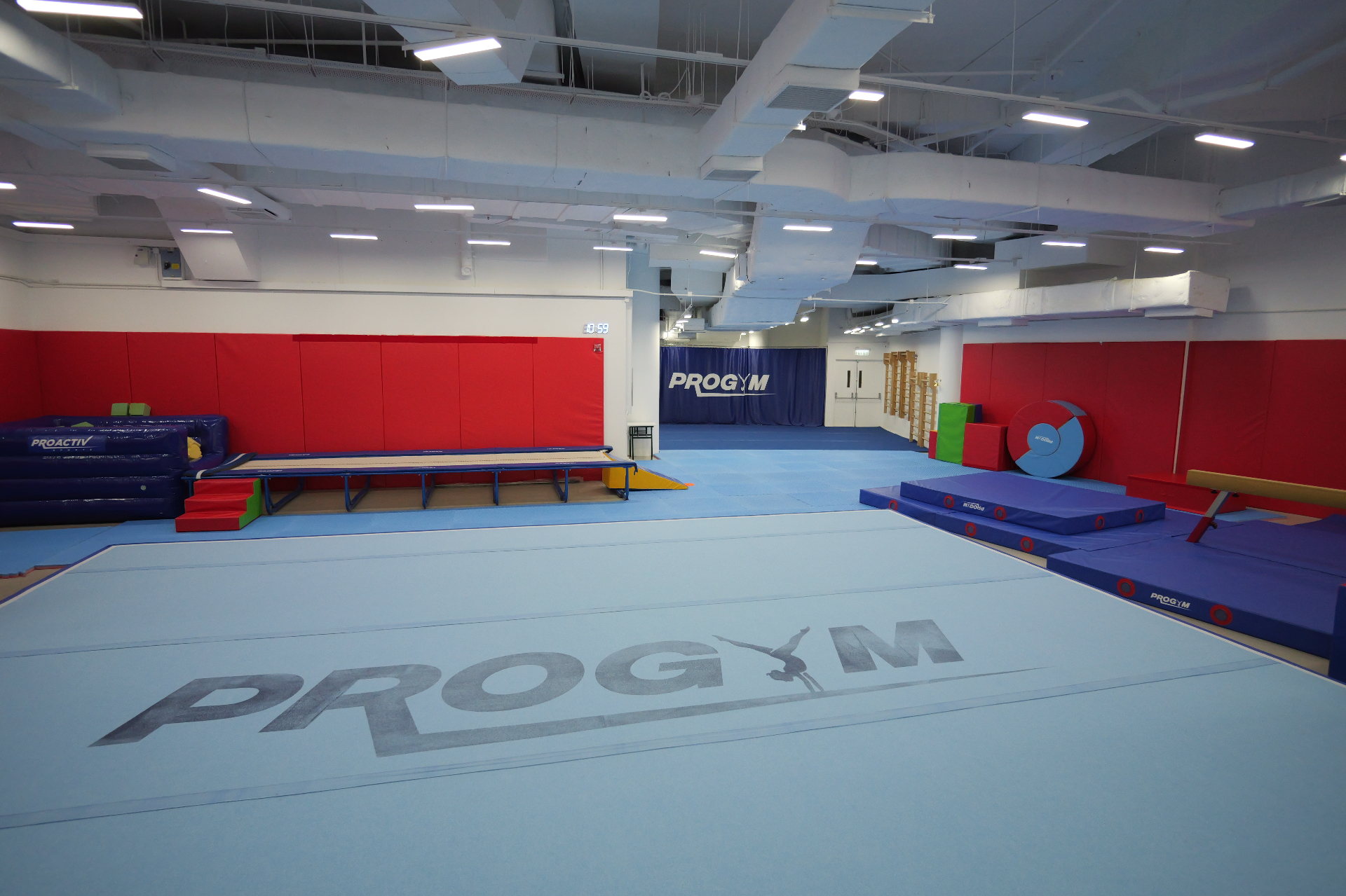 ProGym Cyberport children's gymnastics facility in Hong Kong