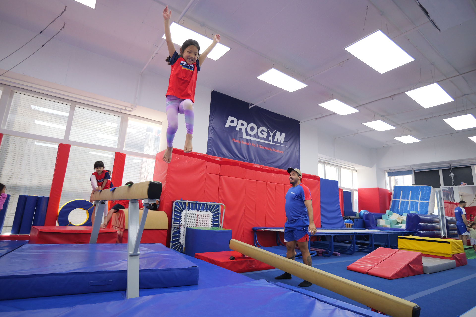 Children in a ProActiv Sports program Hong Kong