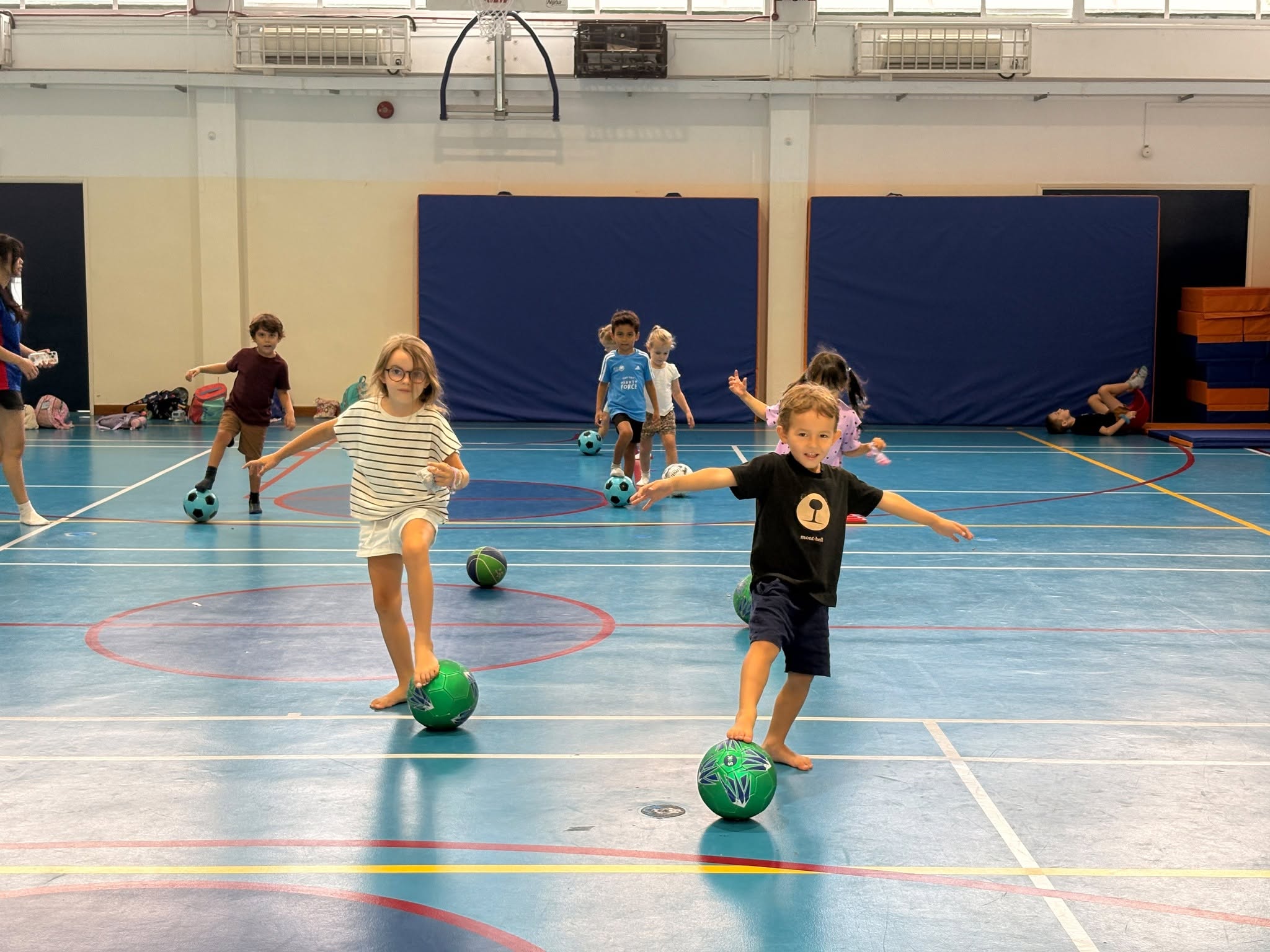 Campers at the ProActiv Sports Holland International School holiday camp