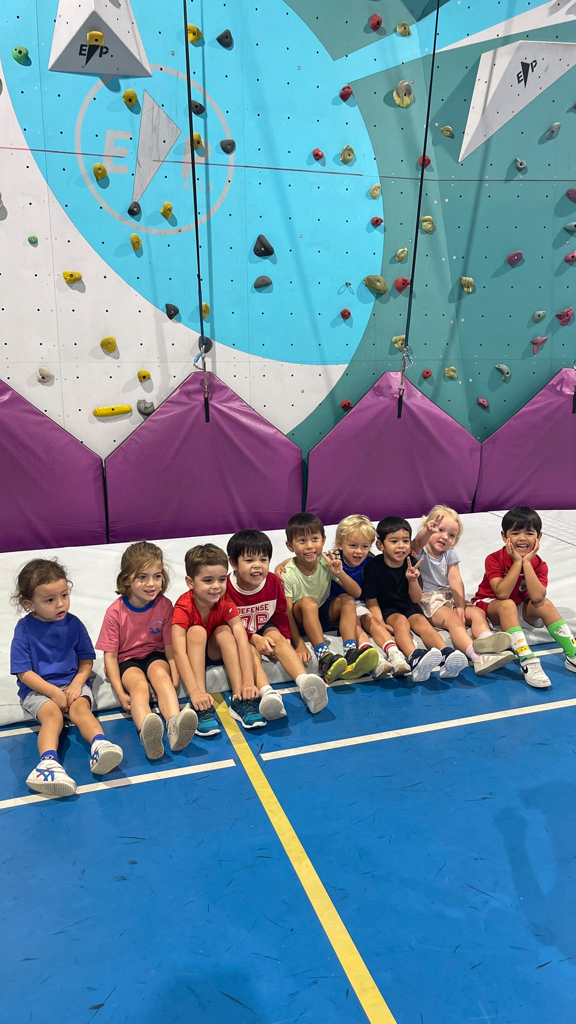 Children at a ProActiv Sports holiday camp at the International French School Singapore